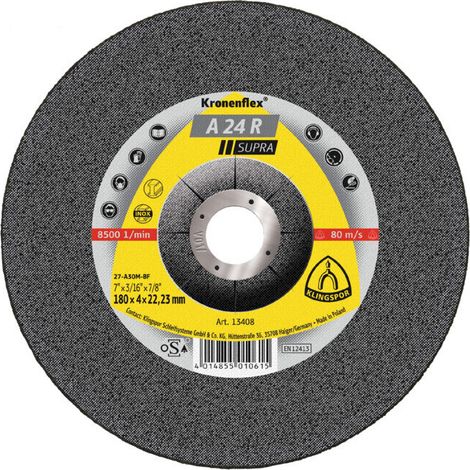[GEBRAUCHT] B-Ware Klingspor A 24 R Schruppscheiben 230x6x22,23mm für Winkelschleifer