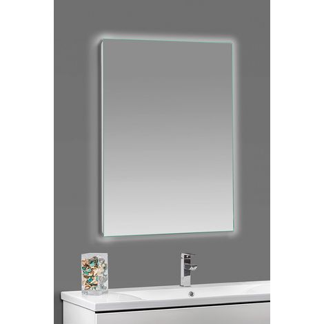 BATHSTAGE 65911 B-923 H/V Espejo LED Retroiluminado Reversible 50x80 cm Canto Pulido - ref: BS-65911 (1/3)