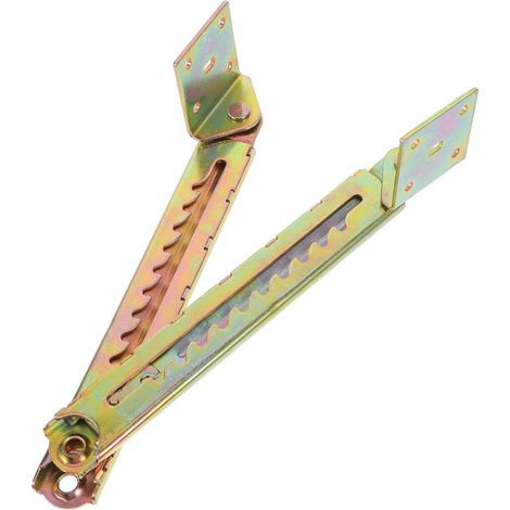 Charnière Réglable Lot de 2 Pièces pour Meubles en Acier et Ajustement de Hauteur Tige de Levage à 10 Positions, Matériel Solide pour Lits et Scénarios de Beauté (1/5)