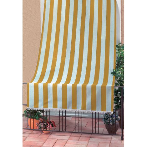 TENDA DA SOLE RIO 140XH250 CM RIGATO GIALLO (1/2)