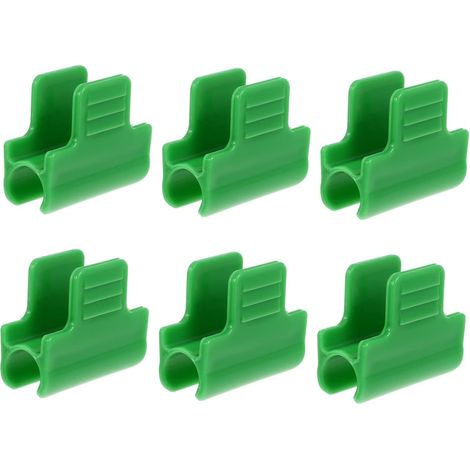 Gewächshausklammer Kunststoff 11mm 40 Stück Für