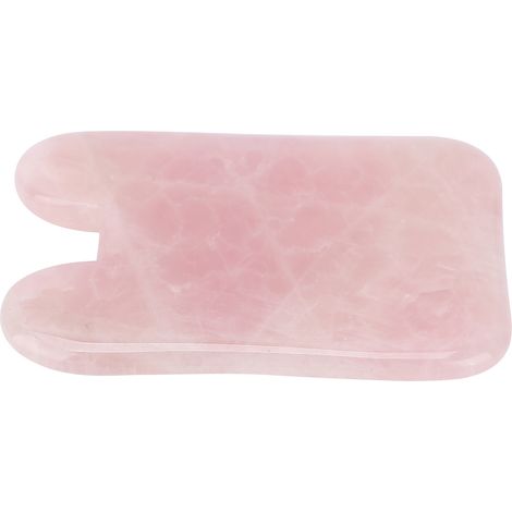 Rosenquarz-Gua-Sha für Gesichtspflege und Anti-Aging-Massage (1/5)