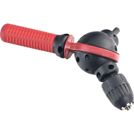 Tête de perçage angulaire 360° avec mandrin à serrage rapide de 10 mm de KWB - 1 Kg