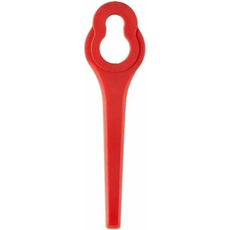 Lot de 50 Lames compatible pour Ferrex Aldi Far 20-i Coupe Bordure, lames de rechange pour Coupe Bordure sans fil Ferrex