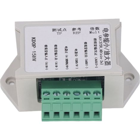 Convertisseur élévateur/abaisseur CC à plage réglable, amplification et réduction de tension du signal analogique, alimentation KDOP 15HV (1/5)