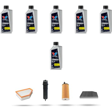 Kit tagliando 4 FILTRI e 6L OLIO compatibile con Bmw serie 2 (G42,G87) 220d hybrid 140kw dal 2021 (1/5)