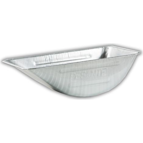 Vasca per carriola zincata bordata 80 lt (1/3)