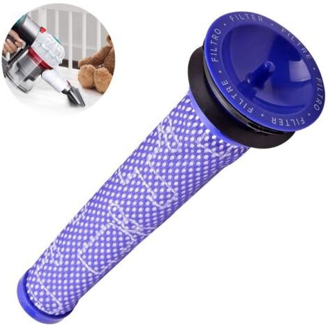 Filtres en bâton lavable compatible pour aspirateur Dyson DC58 DC59 DC61 DC62 DC74 V6 V7 V8 (1/5)