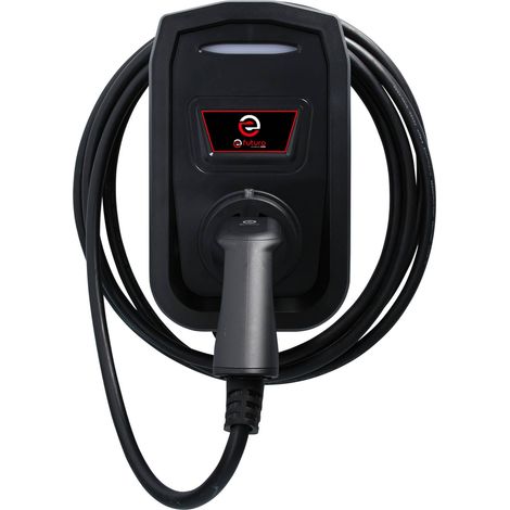 Borne efuturo KS Tools avec câble de charge de type 2, monophase, jusqu’à 7,4 kW, 32 A, 230 V, mode 3, sans contrôle d’accès RFID, sans compteur (1/2)