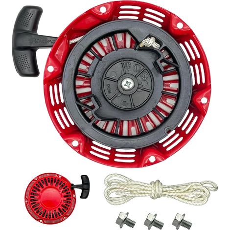 Seilzugstarter GX160 Starter for GX200 GX120 Pull Cord Replacement Red 28400-ZH8-023ZB 28400-Z0T-003ZB 28400-Z4M-305ZB (1/5)