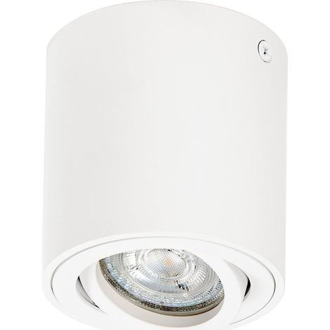 LEDVANCE Spot Surface Spot de plafond rond, blanc GU10 (1/7)