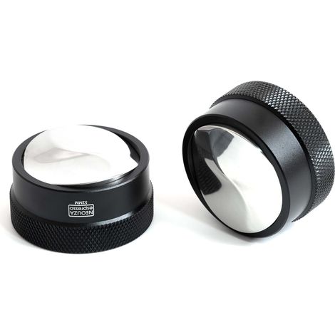 1 Distributeur Café Gravité Acier Inoxydable Base S Nivellement Automatique Porte-Filtre 51mm 53mm 58mm (1/5)