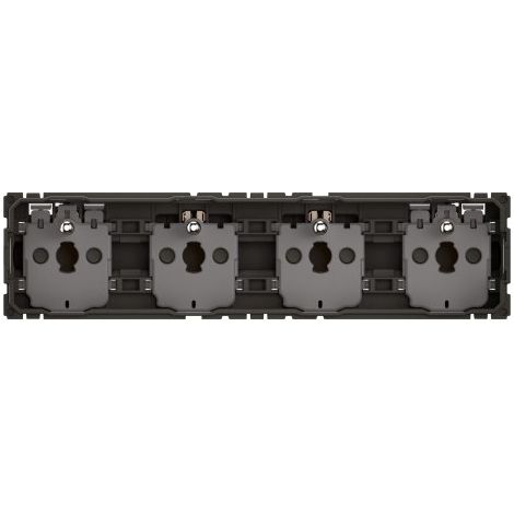 Legrand CM0114 Enchufe compacto 4x2p+t Céliane precableado - conexión con bornes automáticos