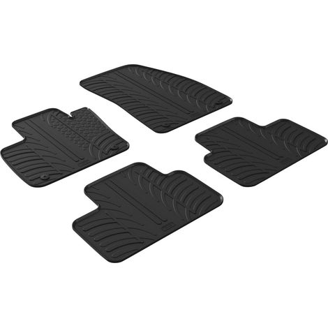 Set tappeti su misura in gomma - compatibile per  Volvo XC40 (10/17) automatico