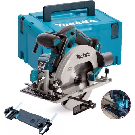 Makita DHS680ZJ 18v Brushless Circular Saw 165mm + Guide Rail Adaptor DHS680Z (1/5)