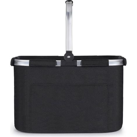 Panier De Courses Pliable - 30 L - Cadre En Aluminium - Pour Pique-nique Et Voyages - 1 Pièce (1/5)