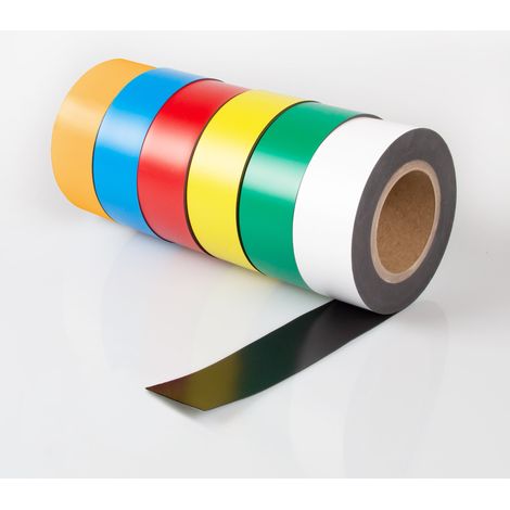 Magna-C Farbiges Magnetband 10.000x50x0,9mm