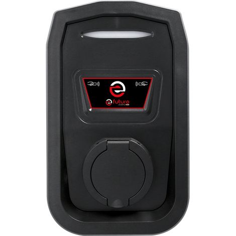 KS Tools efuturo Wallbox mit Typ 2 Steckdose, 1 Phase, bis zu 3,7 kW, 16 A, 230 V, Mode 3, mit RFID Zugangskontrolle - 117.7537 (1/3)