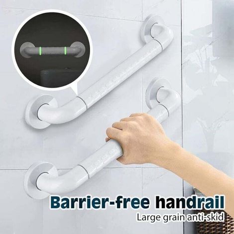 Barre D'appui WC, Poignée Baignoire de Sécurité,Barres D'appui de Salle de Bain en Acier Inox Murale, Poignée de Baignoire Antidérapante, Barre de Maintien Douche Pour Salle de Bain WC 3 (1/4)
