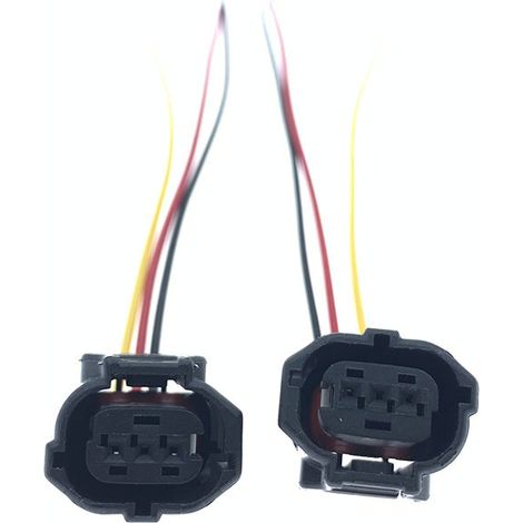 Applicable to Toyota and Lexus headlight wiring harness connectors (high beams, low beams, fog lights, parking lights, turn signals, brake lights) -- JB1733-3P