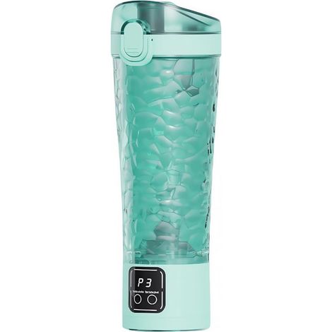 Gobelet mélangeur électrique pour protéines, bouteille d'eau de sport, mélangeur automatique, idéal pour le sport, le fitness, la salle de sport, le camping et les activités de plein air. Portable et (1/5)