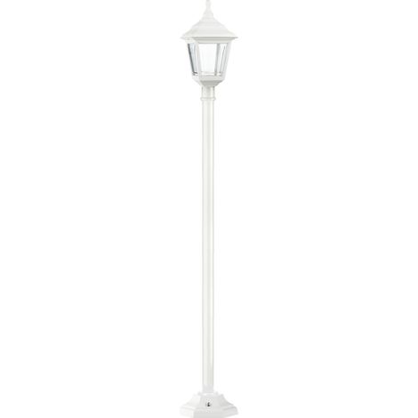 Columna clásica CLIC-CLAC 4 Smooth IP44 E27 42W 1910mm Blanco
