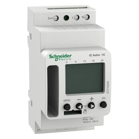 Schneider Interruttore crepuscolare programmabile Acti 9 IC Astro 1C SMART - CCT15225