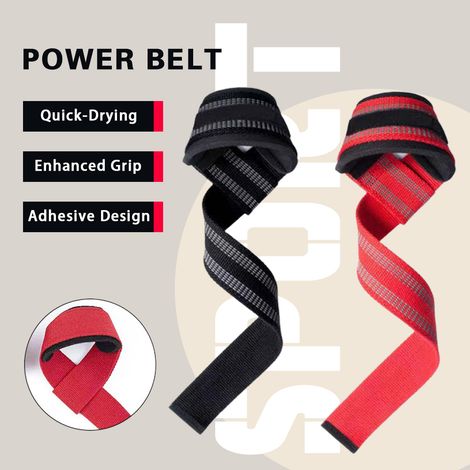 Bracelet de gymnastique, gants de Fitness, bandes antidérapantes, sangles de poignet, Support pour l'haltérophilie, entraînement électrique, 1 pièces (1/5)