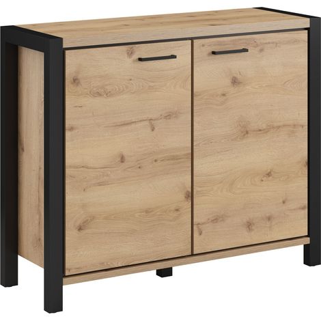 Aparador Temire 107 , 91x112cm, Número de puertas: 041cm, Aglomerado laminado (1/4)