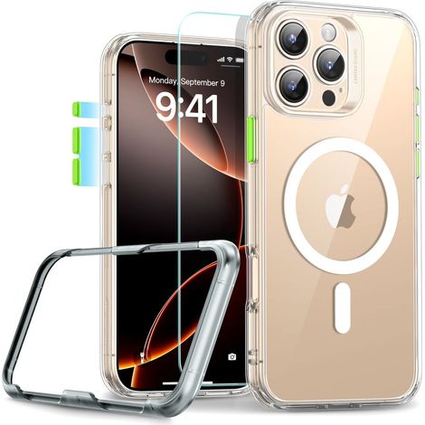 ESR classic PRO SET halolock magsafe iphone 16 PRO MAX transparente (1/5)