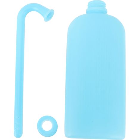 Bouteille de Nettoyage pour Poche de Colostomie, Bec Long à Radian Parfait, Outil Nettoyant Multi-Trous pour Poches de Stomie, 350ml (1/5)