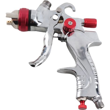 Pistolet de peinture automobile HVLP avec buse de 1,4 mm, 1,7 mm ou 2,0 mm – Kit de pistolet de peinture automobile à gravité avec raccord d'air G1/4 (1/5)