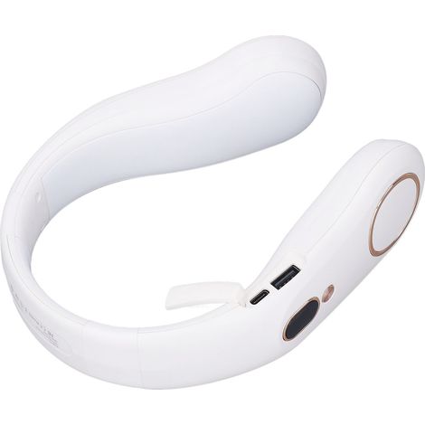 Chauffe-cou portable rechargeable USB en ABS, couleur or. (1/5)