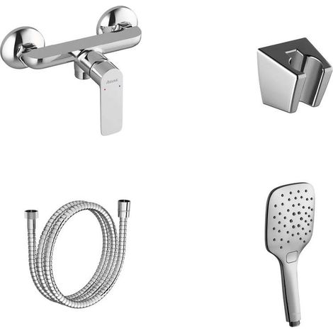 Ravak Classic - Grifo de bañera con accesorios, cromo X07S118 (1/3)