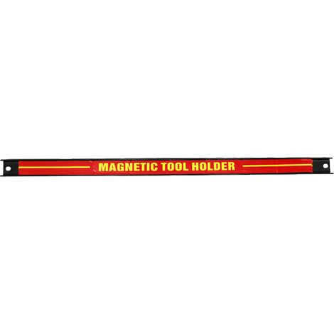 Barre magnétique 1 pièce, porte-outils mural, charge 10 kg, aimant puissant pour le stockage d'outils, convient pour garage, atelier 300 mm 12 pouces (1/2)