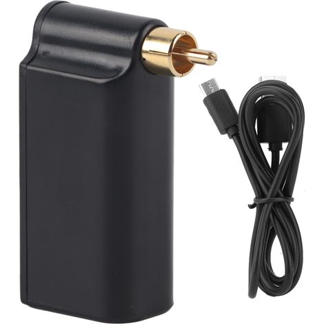 Stylo Tatouage Sans Fil Portable Machine à Tatouer Alimentation Secteur Connecteur RCA (1/5)