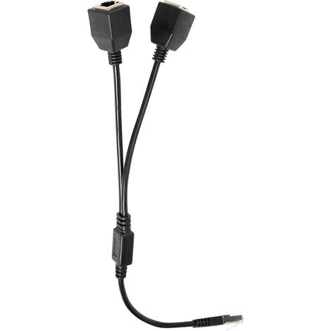 Câble répartiteur Ethernet RJ45 (1 mâle vers 2 femelles) pour adaptateur d'extension de réseau Ethernet LAN Super Cat5, Cat6, Cat7 (1/5)