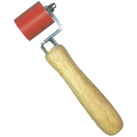 royaluxe-Rouleau de Pression à Main en Silicone, Outil de Soudage Résistant Haute Température pour Soudage Bâches PVC, 40mm, Rouge