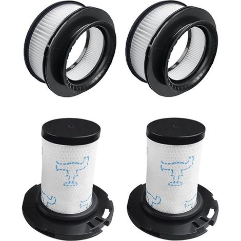 4 Kit di filtrazione per aspirapolvere Rowenta X-Force Flex 11.60 12.60 14.60 15.60 per RH98xx (filtro post-motore di ricambio ZR009008 e filtro separatore in schiuma ZR009007) (1/5)