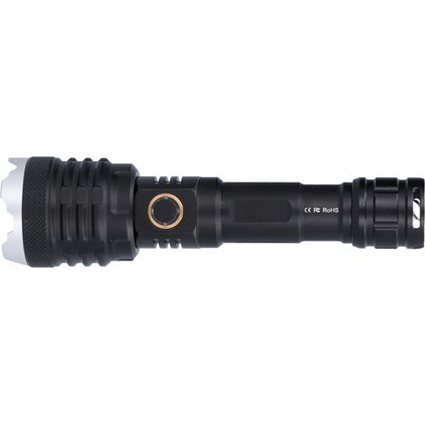 LED-Taschenlampe mit 5 Helligkeitsstufen, 20000 Lumen, wasserdicht, Zoom, Notlicht für Zuhause, Wandern, Camping, USB-Ladefunktion (1/5)