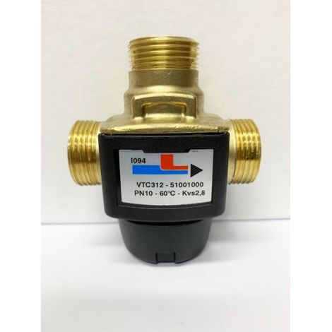 ESBE Valvola di carica termica VTC312, temp. di apertura 60 gradi, Kvs2.8, G3/4, 51001000 (1/2)