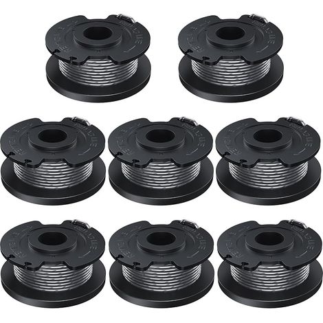 Ø1,6 mm-5m de Longueur Fil Coupe Bordure Compatible avec Bosch Convient pour Coupe-Bordures Sans fil EasyGrassCut,Contient 8 Pièces F016800569 Bobine Coupe Bordure (1/5)