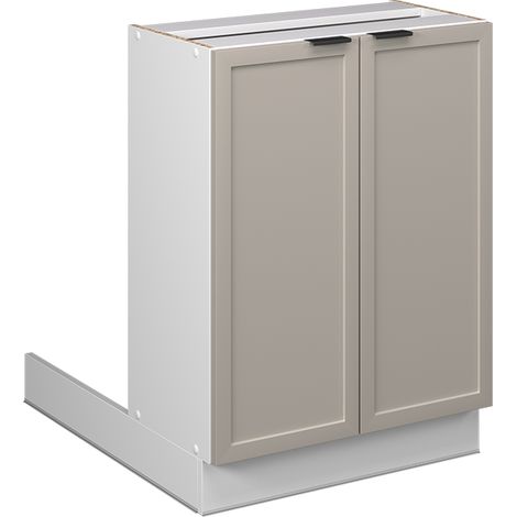 Isla de cocina Fame-Line, GrisBeige, 60 cm sin encimera, Vicco (1/5)
