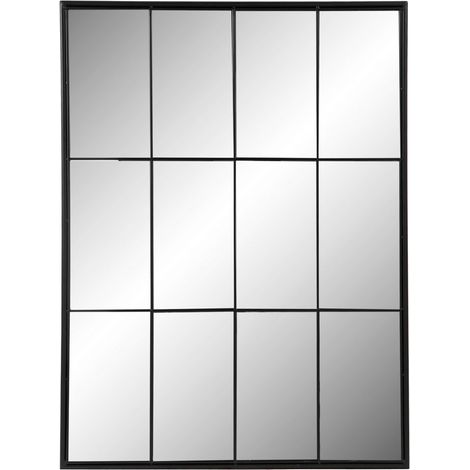 Espejo Hierro Espejo 90X2X120 Negro (1/3)