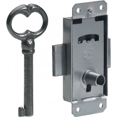 HETTICH 20 mm reversibles Aufputz-Möbelschloss aus Stahl HETTICH