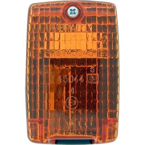 Luz lateral naranja izquierda