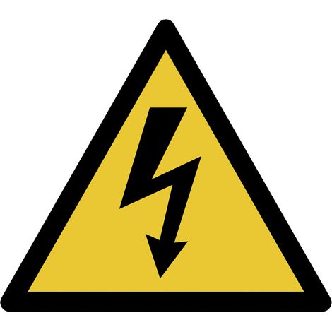autocollant de sol antidérapant danger haute tension MW Tools SAN500TELEC
