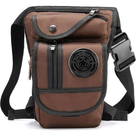 Beintasche Motorrad Reitertasche Canvas Hüfttasche wasserabweisend für Outdoor (1/5)