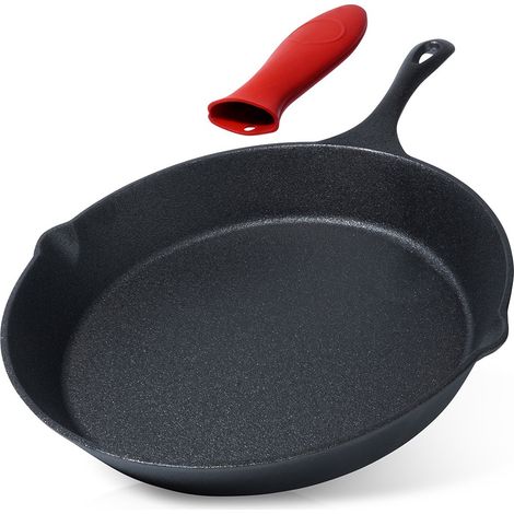 Padella in ghisa da 30 cm con coperchio in silicone, linea Cast 199037 (1/5)