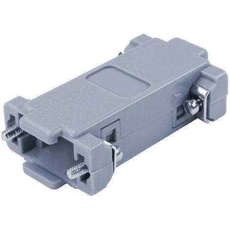 Boîtier adaptateur SUB-D Nombre de pôles: 9 econ connect AG9/9 ABS 180 ° gris 1 pc(s) C656701 (1/3)